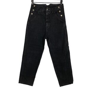Vintage high rise button jeans